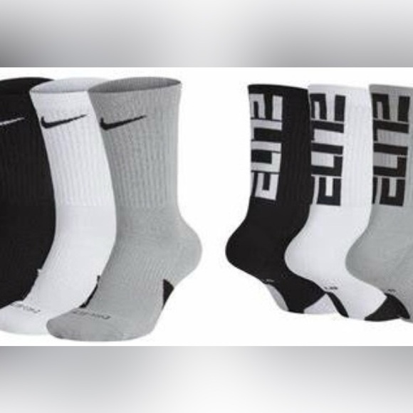 Nike Elite Crew Socks Crew Boys Youth
XS Sock 5-7 Shoe 10C-3Y - Picture 2 of 6